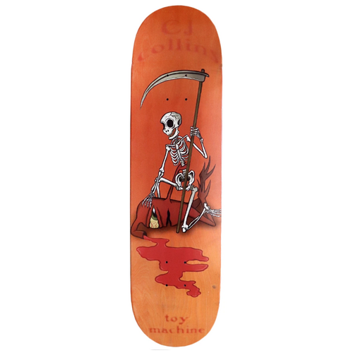 Toy Machine Reaper Skeleton CJ Collins 8.25" Skateboard Deck