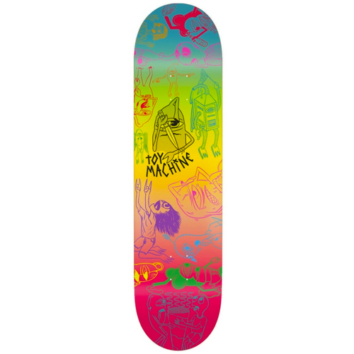 Toy Machine Characters II 8.0" Skateboard Deck