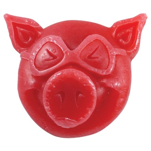 Pig Head Red Skateboard Wax