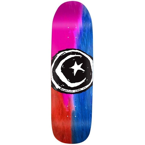 Foundation Star & Moon Dyed Shape 9.0" Skateboard Deck