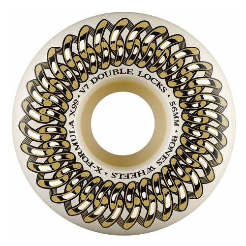 Bones X-Formula V7 Double Lock 56mm 99a Skateboard Wheels