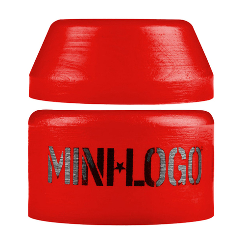 Mini Logo Red 100A Hard Skateboard Bushings for 1 truck