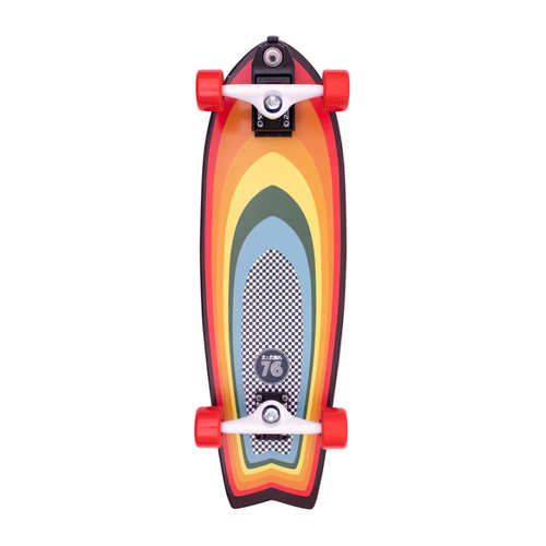 Z-Flex Surf-A-Gogo Fish 9.75" 31.0 Complete Surfskate Cruiser Skateboard