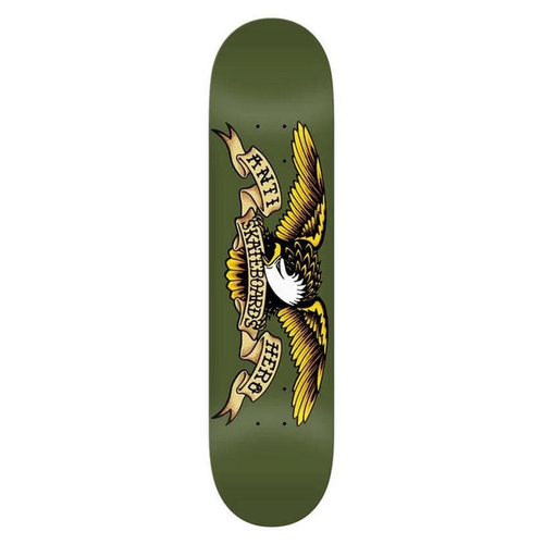 Anti Hero Classic Eagle Olive 8.38" Skateboard Deck