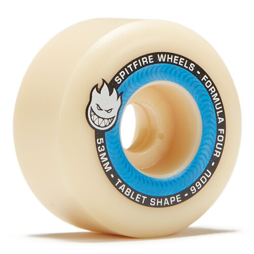 Spitfire Formula Four Tablets Natural 52mm 99a Skateboard Wheels