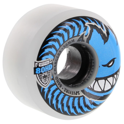 Spitfire 80HD Chargers Conical Full Clear 56mm 80a Skateboard Wheels