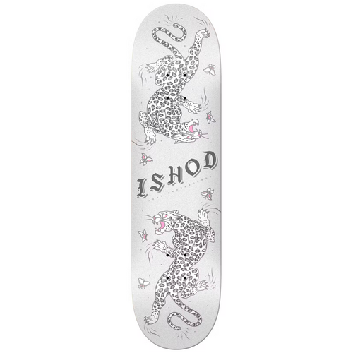 Real Cat Scratch Ishod Glitter 8.25" Twin Skateboard Deck