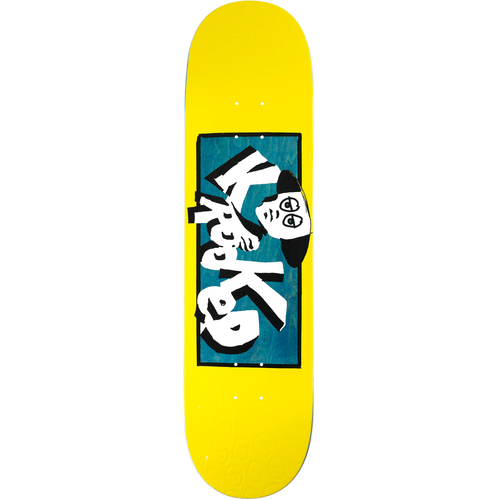 Krooked Incognito Emblem 8.25" Skateboard Deck