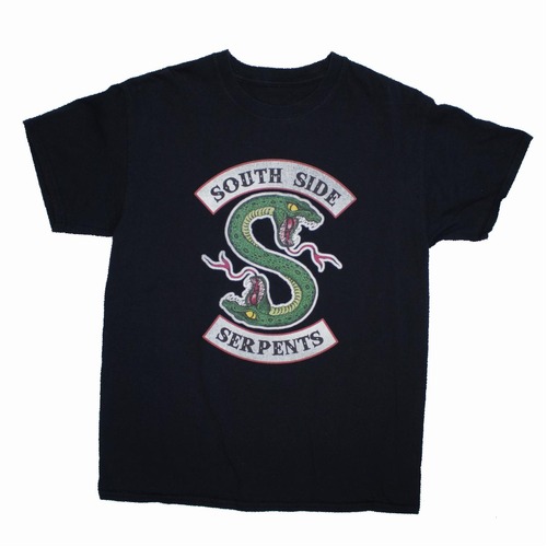 South Side Serpents Riverdale Black Medium T-Shirt Used Vintage