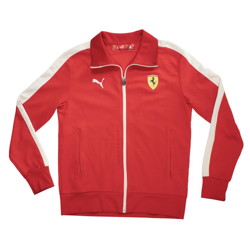 Puma Ferrari Small Red Motorsport Jacket Used Vintage