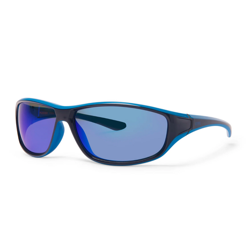 Liive Pusher Mirror Black Blue Sunglasses