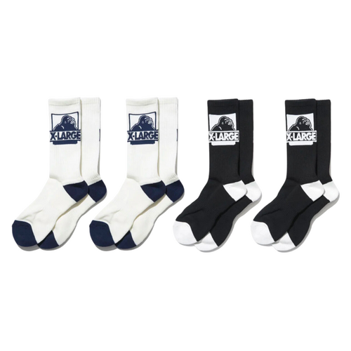 XLarge Classic OG Assorted Socks 4-Pack