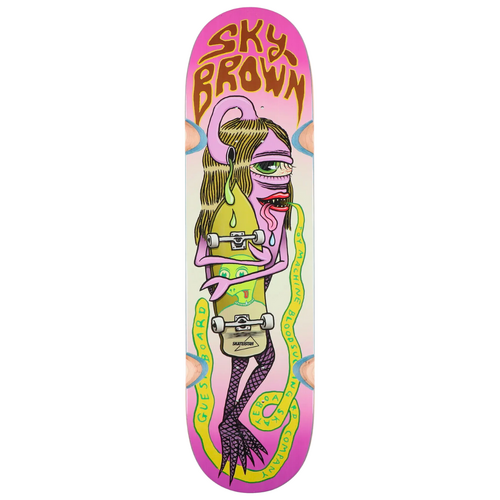 Toy Machine Skateistan Sky Brown 8.25" Skateboard Deck