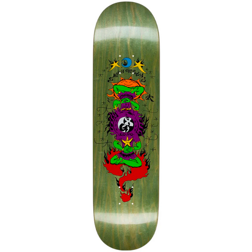 GX1000 Burning Breath Greene 8.375" Skateboard Deck