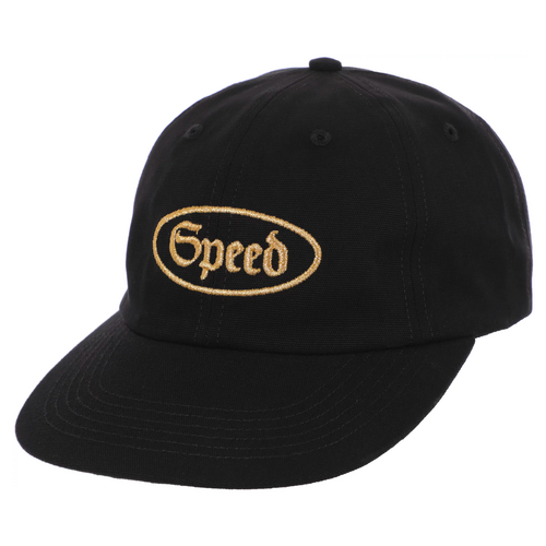 Quasi Speed Black 6-Panel Snapback Cap