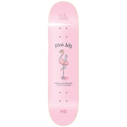 Sweetheart Brentos Flamingo Comic 8.5" Skateboard Deck