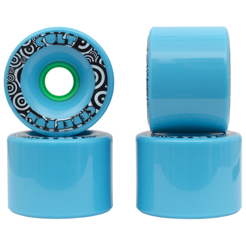 Cult Cerebrum Blue 71mm 80a Skateboard Wheels