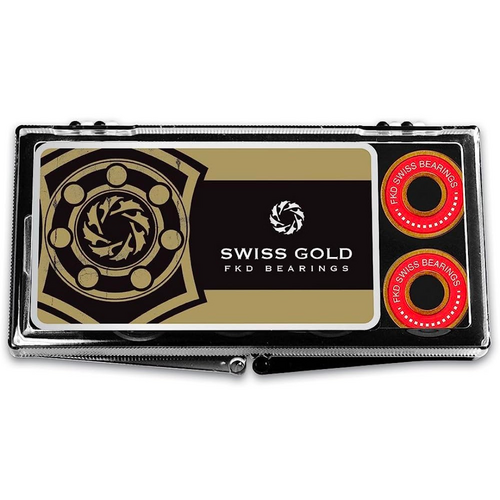 FKD Swiss Gold Skateboard Bearings