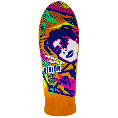 Vision The Original MG Orange Stain 10.0" Reissue Skateboard Deck