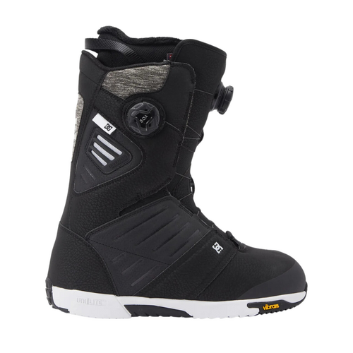 DC Judge Black White Mens 2024 Snowboard Boots