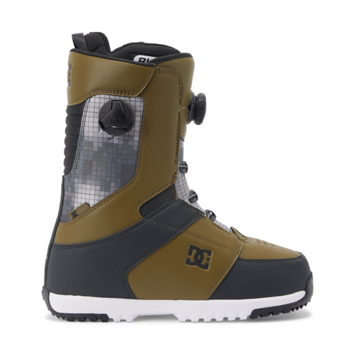 DC Control Olive Military Mens 2024 Snowboard Boots