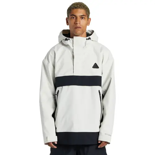 DC Echelon Anorak Mens 45K Silver Birch Snowboard Jacket