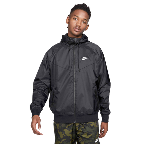 Nike Sportswear Black Mens Hooded Windrunner Jacket [Size: Medium]