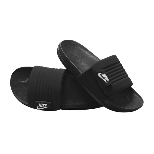 Nike Offcourt Black White Unisex Adjustable Slides