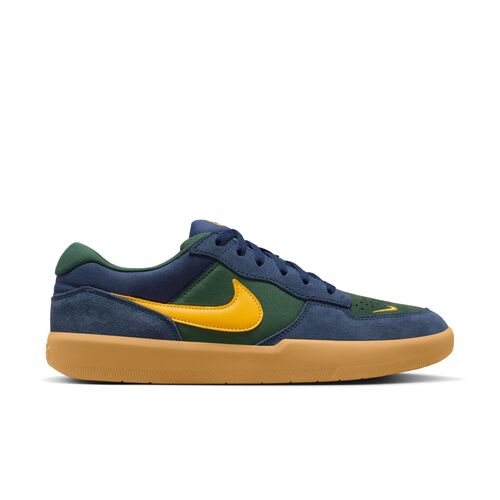 Nike SB Force 58 Midnight Navy University Gold Unisex Skateboard Shoes