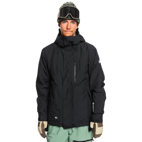 Quiksilver Mission Gore-Tex True Black Mens Snow Jacket