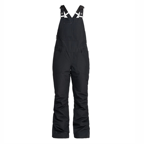 Roxy Rideout True Black Womens Snowboard Bib Overall