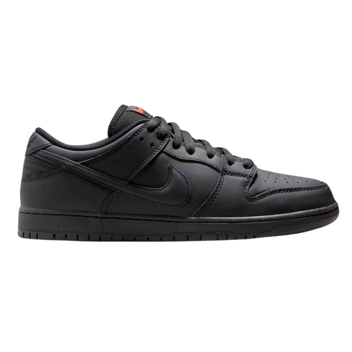 Nike SB Dunk Low Pro Black Black Mens Skate Shoes