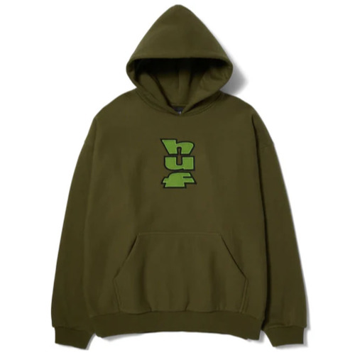 Huf Benton Dried Herb Heavyweight Fleece Mens Hoodie [Size: Medium]