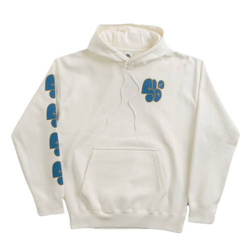 Nike SB Graff GFX Sail Pullover Skate Hoodie [Size: Small]