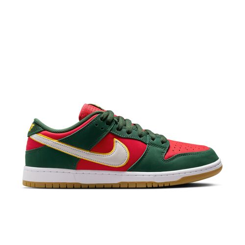 NIKE SB Dunk Low Pro Premium Seattle Supersonics Mens Skateboard Shoes