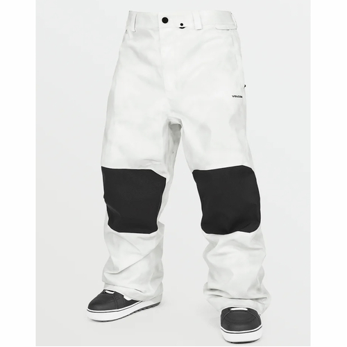 Volcom Billow 10k White Mens 2025 Snowboard Pants