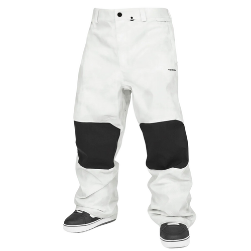 Volcom Billow 10k White Mens 2025 Snowboard Pants