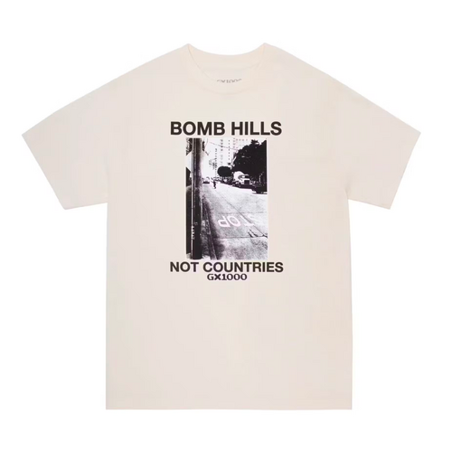 GX1000 Bomb Hills Cream Mens Tee [Size: Medium]