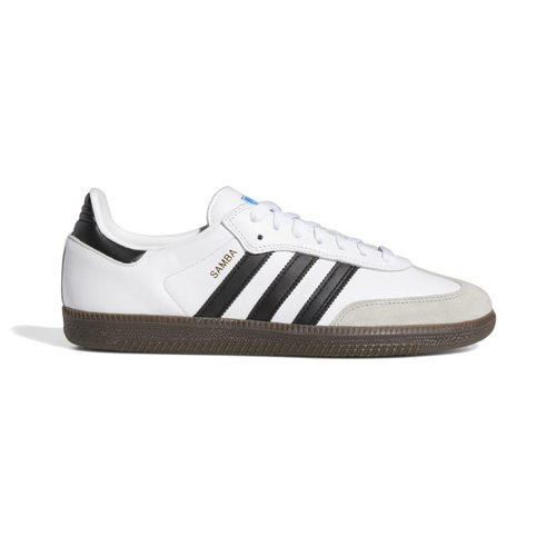 Adidas Samba ADV White Black Gum Unisex Skateboard Shoes