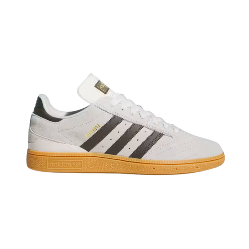 Adidas Busenitz White Olive Gum Unisex Skateboard Shoes