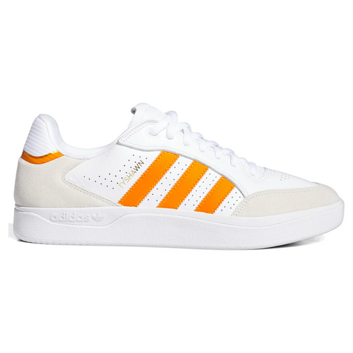 Adidas Tyshawn Low White White Gold Mens Skateboard Shoes