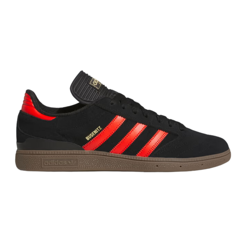 Adidas Busenitz Black Red Gum Unisex Skate Shoes