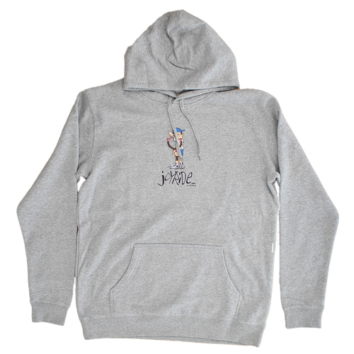 Joyride Snowboards Slingshot Boy Grey Mens Hoodie