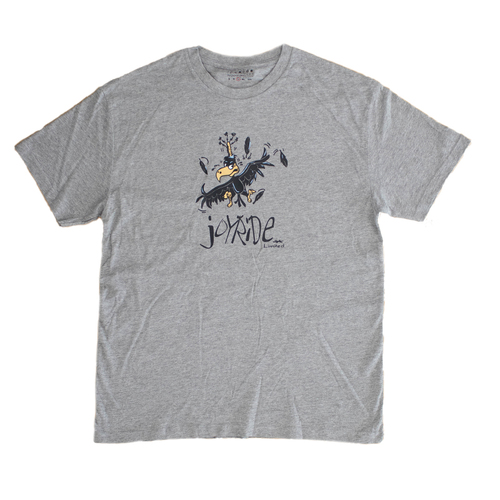 Joyride Snowboards Slingshot Boy Grey Marle Mens T-Shirt [Size: Medium]