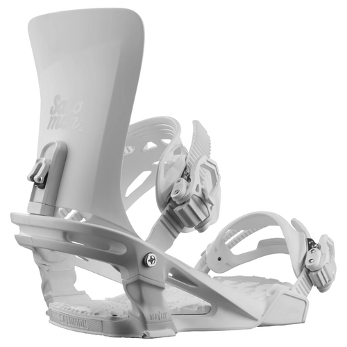 Salomon Nesta White Womens 2024 Snowboard Bindings