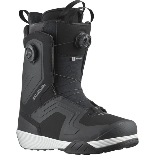 Salomon Dialogue Dual Boa Black Mens 2024 Snowboard Boots