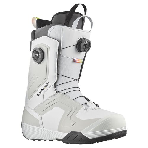 Salomon Dialogue Dual Boa Team White Mens 2024 Snowboard Boots