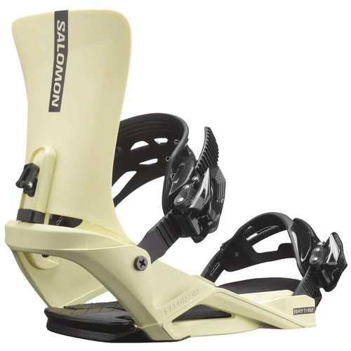 Salomon Rhythm Tender Yellow Unisex 2024 Snowboard Bindings [Size: Small]