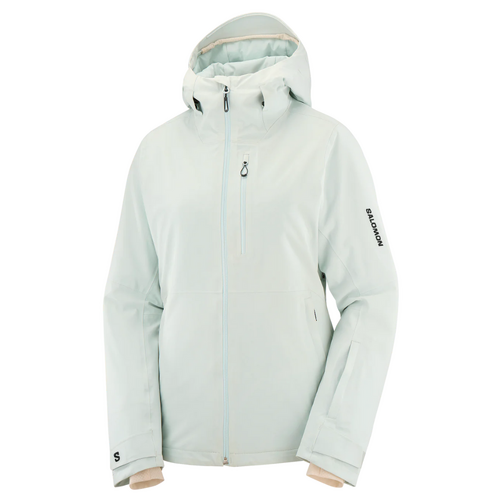 Salomon Highland Misty Blue Womens Snow Jacket