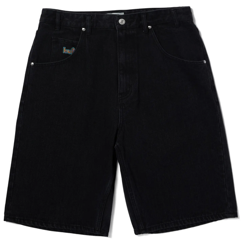 Huf Cromer Black Mens Baggy Shorts [Size: 32]